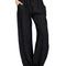 Women's Casual Cotton And Linen Loose Yoga Pants